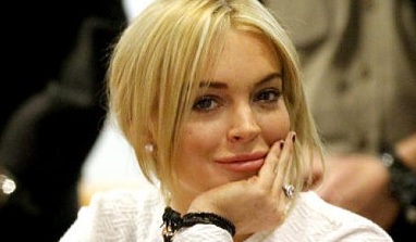 Lindsay Lohan gaining weight at rehab facility
